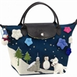 LONGCHAMP Le Pliage童趣圣誕限量手袋