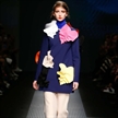 MSGM 2015秋冬女裝秀 彩虹色拼貼游戲