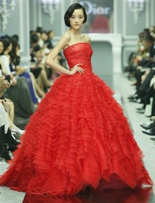 中国超模闪耀Dior 2012高订秀