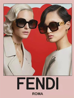 華依瀾演繹Fendi Eyewear 2022春夏廣告