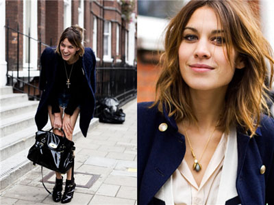 最美衣架子：Alexa  Chung 