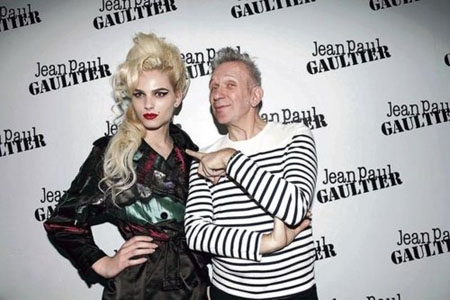 Andrej Pejic與Jean Paul Gaultier