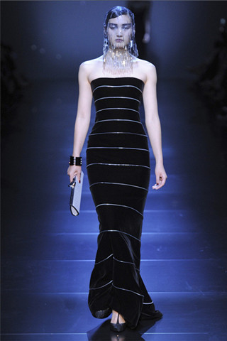 新面孔模特教育第48期高級實踐班 張麗娜 Giorgio Armani Privé Haute Couture F/W 2012