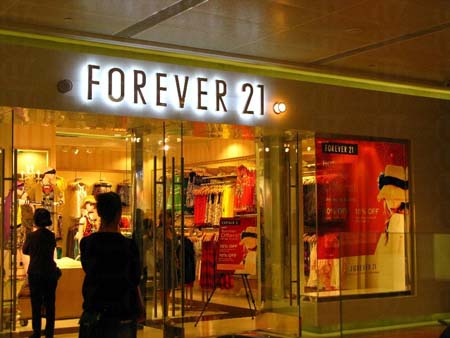 Forever21店面