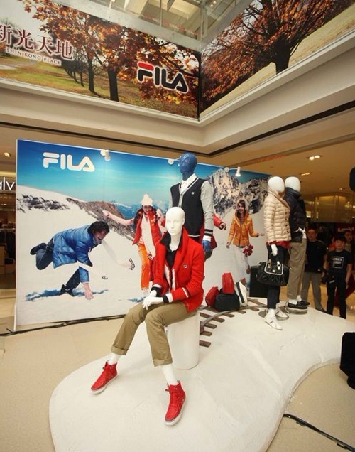 FILA 2012秋冬時(shí)尚登陸北京